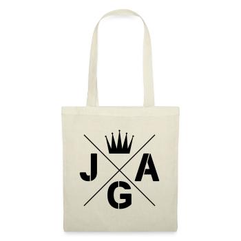 jga krone junggesellenabschied - Stoffbeutel - Natur - Vorne