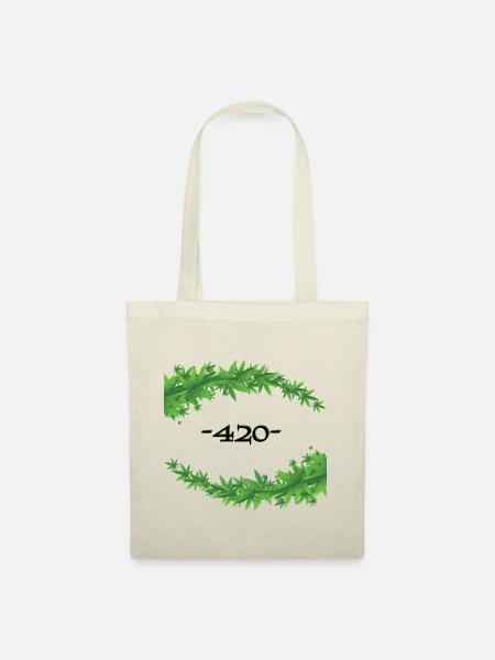 -420- - Stoffbeutel - Natur