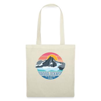 Grossglockner 3798m low poly mountain summit Austria - Tote Bag - nature - Front