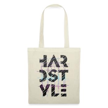 Hardstyle EDM Rave Party Festival Dance Musique - Sac en tissu - nature - Devant
