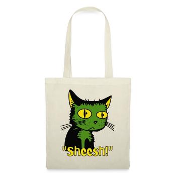 Mon Dieu, l’ennui, le chat de dessin animé vintage - Sac en tissu - nature - Devant