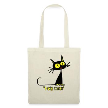 Holy cats! Vintage Cartoon Cat - Tote Bag - nature - Front