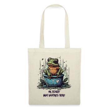 The Really Interested Frog in the Pond - Tote Bag - nature - Front