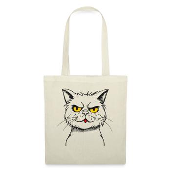 Nasty naughty fresh cartoon cat - Tote Bag - nature - Front