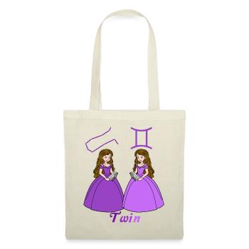 Zodiac sign Gemini, Princess, Constellation - Tote Bag - nature - Front