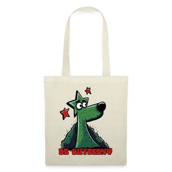 Be Different: Funny-Looking Star Dog - Tote Bag - nature - Front