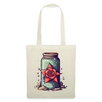 Bottle of magic potion and rose - Tote Bag - nature - Front