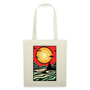 Modern abstract scene of nature - Tote Bag - nature - Front