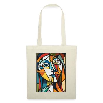 Modern Abstract Art: The Smiling Woman - Tote Bag - nature - Front