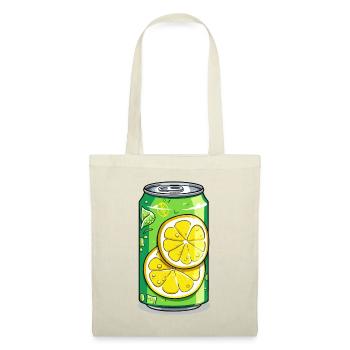 Lemonade tin with lemon flavor - Tote Bag - nature - Front