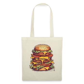 A Giant Mega Cheeseburger - Tote Bag - nature - Front