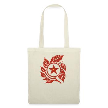 A Star and Leaves - Social Emblem - Tote Bag - nature - Front