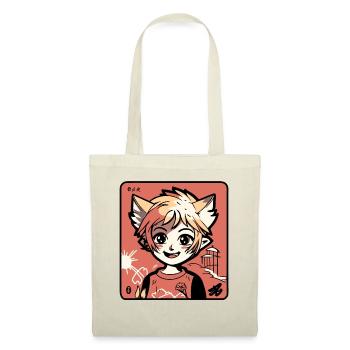A Cartoon Manga Anime: Nice and Positive - Tote Bag - nature - Front