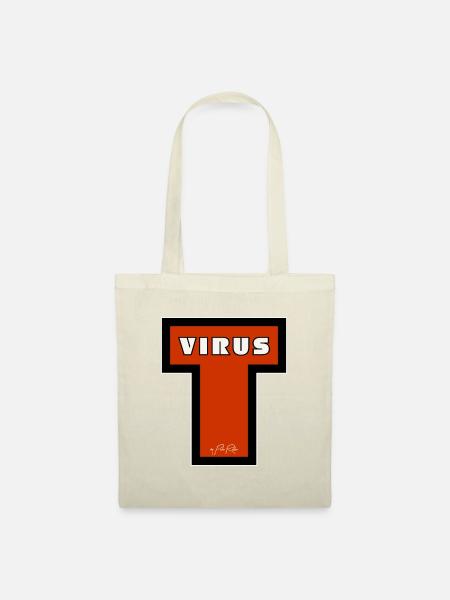 Virus T - Stoffbeutel - Natur