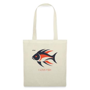 I love fish - Tote Bag - nature - Front