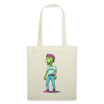 Juste un autre zombie de la mode - Sac en tissu - nature - Devant