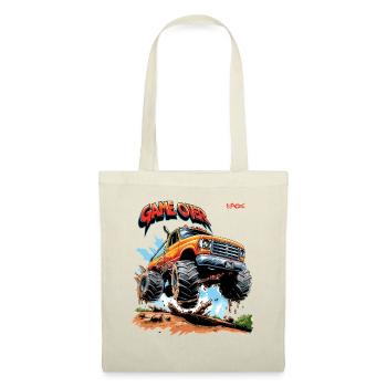Gaming - Game Over Gamer Monster Truck - Stoffbeutel - Natur - Vorne