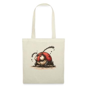 Drôle d’insecte coccinelle super spécial - Sac en tissu - nature - Devant