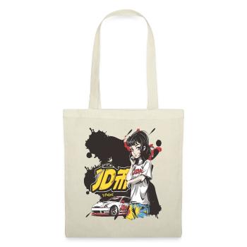 Jolie fille d’anime en tant que coureur de rue JDM - Sac en tissu - nature - Devant