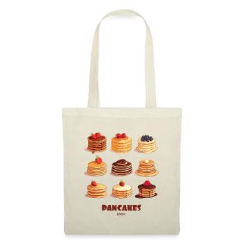 Crêpes aux fruits et au chocolat - Sac en tissu - nature - Devant