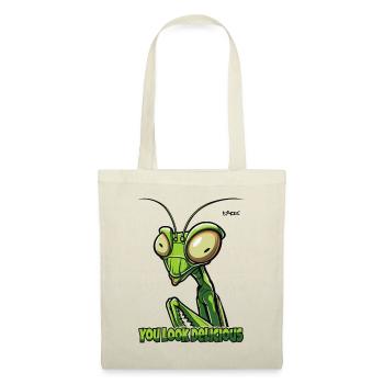 Vous avez l’air délicieux ! Une mante religieuse de dessin animé - Sac en tissu - nature - Devant