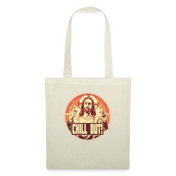 Religion Jesus Christus Erlöser, entspanne Dich - Stoffbeutel - Natur - Vorne