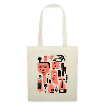 Aimer l’art abstrait : peintures modernes pour la maison - Sac en tissu - nature - Devant