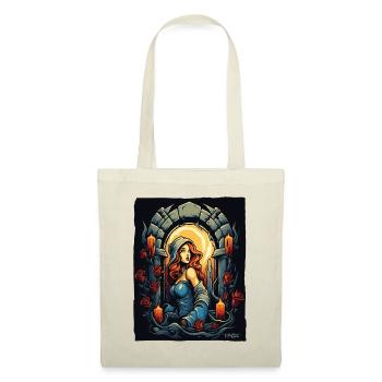 A maid lost in the dungeon of roses - Tote Bag - nature - Front