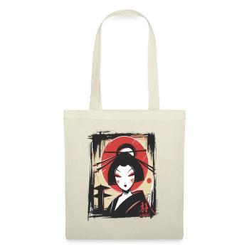 The Cool Anime Japanese Geisha - Tote Bag - nature - Front