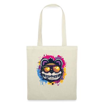 What a crazy cool bear - Tote Bag - nature - Front