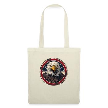 Die USA und Weißkopfseeadler - Stoffbeutel - Natur - Vorne