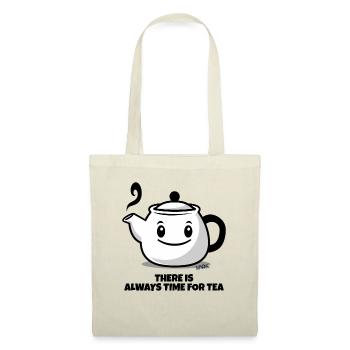 It's always time for tea, the little teapot - Tote Bag - nature - Front