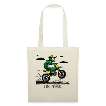 I love motocross - Tote Bag - nature - Front