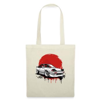 Cool Old School Japanese Flag JDM Car - Tote Bag - nature - Front