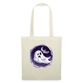 Fantôme endormi sur la Lune - Sac en tissu - nature - Devant