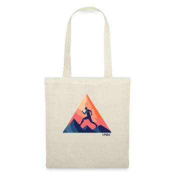 Triangle emblem of outdoor running and running - Tote Bag - nature - Front