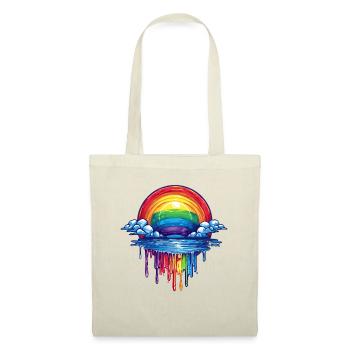 Wolken- und Regenbogen-Portal - Stoffbeutel - Natur - Vorne