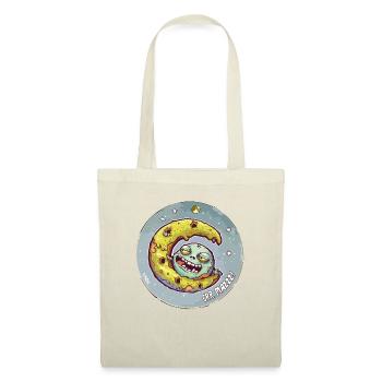 Zombie Donut Moon and a Tired Zombie Worm - Tote Bag - nature - Front