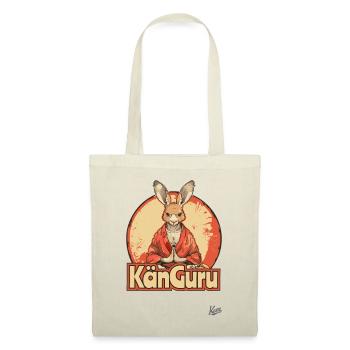 Kän Guru : Le gourou kangourou, méditation et yoga - Sac en tissu - nature - Devant