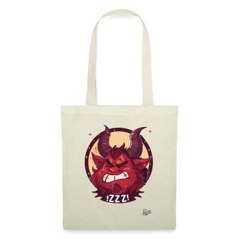 Tired and sleepy sleeping Krampus - Tote Bag - nature - Front