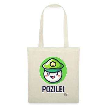 drôle de petite balle mignonne mignonne, Pozilei - Sac en tissu - nature - Devant
