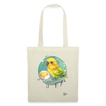 Parrot Egg: Parrot and Egg - Tote Bag - nature - Front