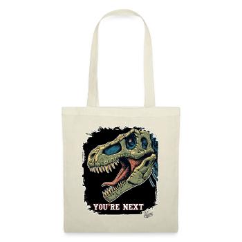 Super agressif Rex Dinosaur : vous êtes le prochain - Sac en tissu - nature - Devant