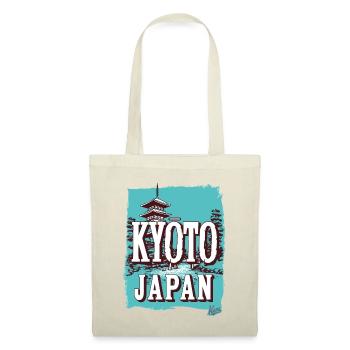 Kyoto Japan: Tradition trifft Trend - Stoffbeutel - Natur - Vorne