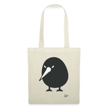Drôle d’oiseau kiwi - Sac en tissu - nature - Devant