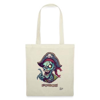 French Pirate Zombie: Excuse Moi - Tote Bag - nature - Front