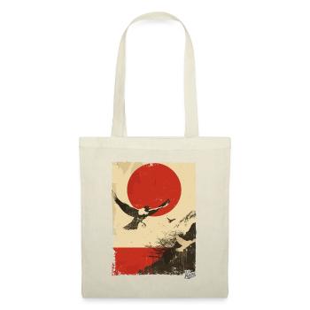 Style de propagande : la nature et les oiseaux - Sac en tissu - nature - Devant