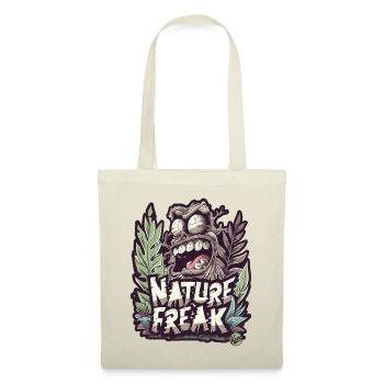 Wildes "Nature Freak" Design für Naturliebhaber - Stoffbeutel - Natur - Vorne