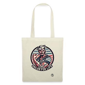 Marin pour la vie - Sac en tissu - nature - Devant