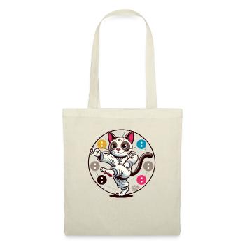 Thai Chi Meditation Cat - Tote Bag - nature - Front